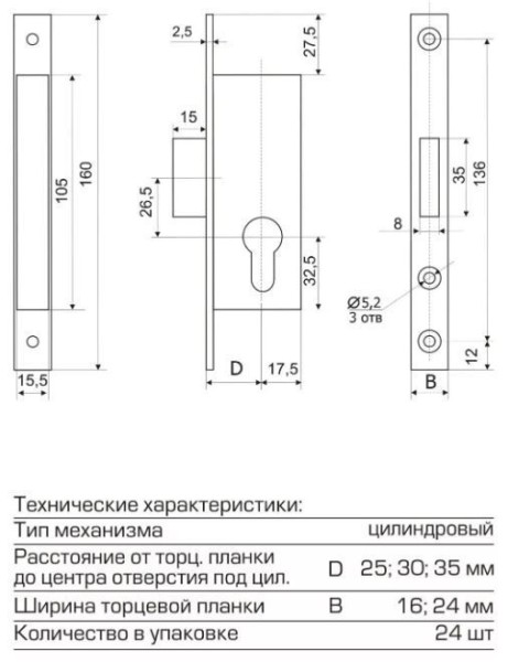 Гардиан PROFI 25.1.24 б/о Защелка (24)