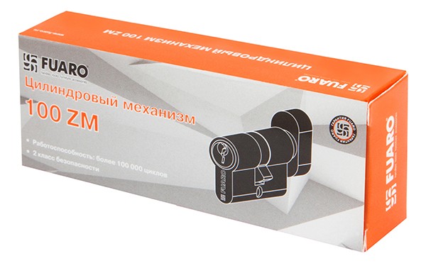 Цилиндровый механизм (100 ZM/70) 1000ZMKnob70(30+10+30) CP хром 5Key с вертушкой