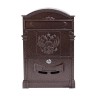 Ящик почтовый АЛЛЮР №4011 "Герб" медь (5)