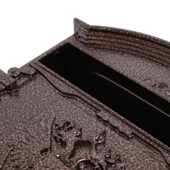 Ящик почтовый АЛЛЮР №4011 &quot;Герб&quot; медь (5)