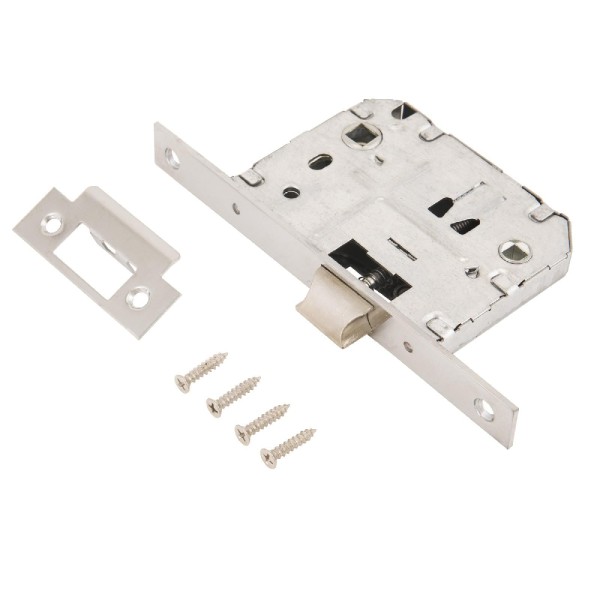 АЛЛЮР АРТ "ТИНА" SC+L7050S SC+BK-S2 SC (8890/S7050) матовый хром Комплект ручка и защ с фикс (20)