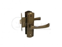 Могилев ЗЩ1-2-6-11 большая планка коричневый Защёлка дверная (12)