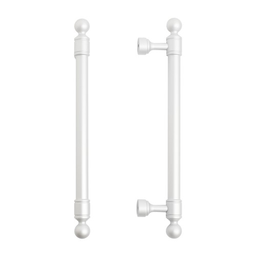 StahlBuro AP2306-128 2шт., W матовый белый хром. Ручка-скоба мебельная (15, 150)