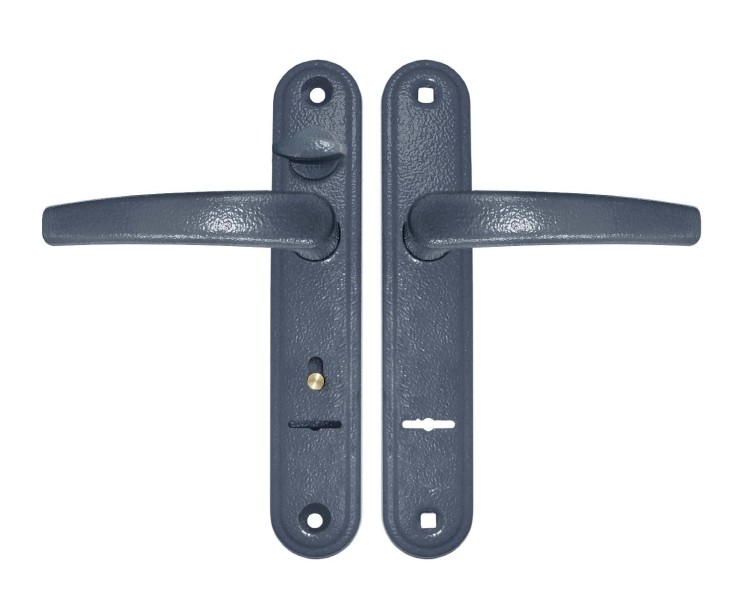 Гардиан 4112 Вега темно-серый к замку Гардиан 3012 Комплект ручек (12)