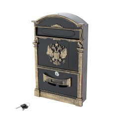 Ящик почтовый АЛЛЮР №4011В &quot;Герб&quot; старая бронза (5)
