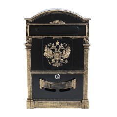 Ящик почтовый АЛЛЮР №4011В &quot;Герб&quot; старая бронза (5)