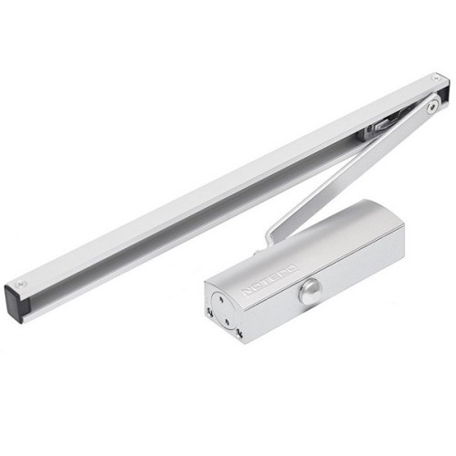 Доводчик NOTEDO DC-075 SL+HO (дверной доводчик в комплекте со скользящим каналом, фиксатором и ограничителем)