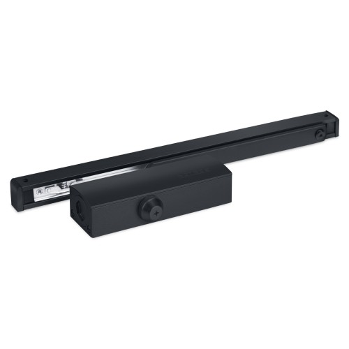 Доводчик NOTEDO DC-075 SL+HO (дверной доводчик в комплекте со скользящим каналом, фиксатором и ограничителем)