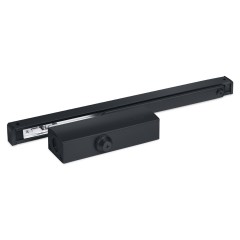 Доводчик NOTEDO DC-075 SL+HO (дверной доводчик в комплекте со скользящим каналом, фиксатором и ограничителем)