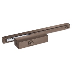 Доводчик NOTEDO DC-075 SL+HO (дверной доводчик в комплекте со скользящим каналом, фиксатором и ограничителем)