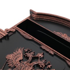 Ящик почтовый АЛЛЮР №4011В &quot;Герб&quot; старая медь (5)