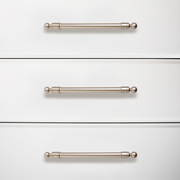 StahlBuro AP2306-128 2шт., SN сатин. Ручка-скоба мебельная (15, 150)