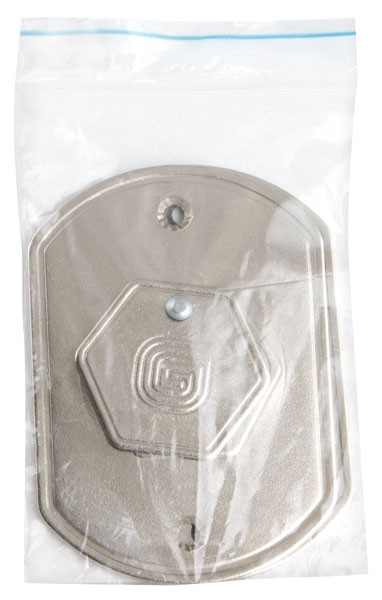 Накладки сувальдные "Гардиан" крашен. ГН 20 /пара/, плоская /123:473/