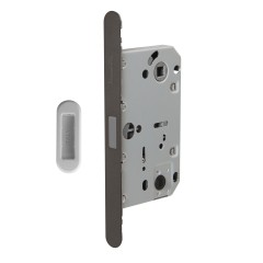 Магнитная защелка WC с ответной планкой GRAVITY.PRO G01.196.50.96  BPVD вороненый никель