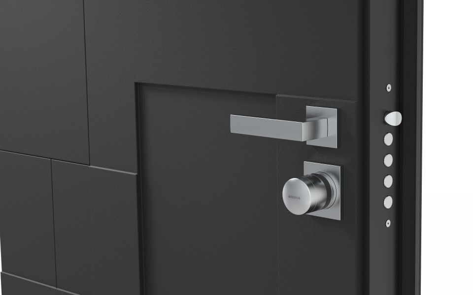 Электронный замок ROTATOR EL.RT01.01 SN матовый никель