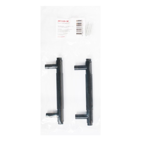 StahlBuro AP2309-96 2шт., BL матовый черный Ручка-скоба мебельная (20, 200)