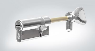 Крит P-238-St (35/20/80) 5перфо.кл. хром со штоком. арт.03177 Цилиндровый механизм (50)