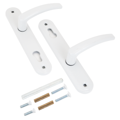 Гардиан 4132 Вега светло-серая к замку Гардиан 1211,3211 Комплект ручек (15)