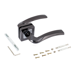 АЛЛЮР АРТ &quot;ПАОЛА&quot; BT (21140) черн.титан Комплект ручек (20)