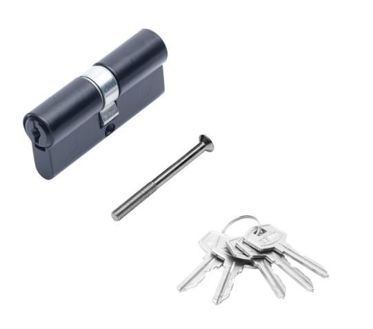 Зенит МЦ 1-5-60 BL черный д/врез.замков 5 кл.Цилиндровый механизм (14)