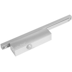 Доводчик NOTEDO DC-085 SL+HO (дверной доводчик в комплекте со скользящим каналом, фиксатором и ограничителем)