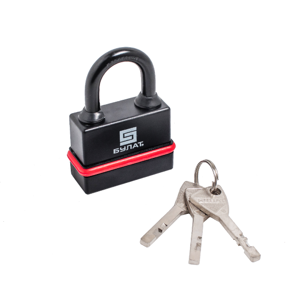 БУЛАТ ВС 3-Н55 ПЛ всепогодный 3кл. d=8мм Замок навесной (36,6)