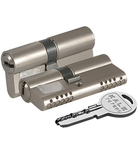 Цилиндровый механизм 164 OBS SNE/105 (40+10+55) mm никель 5 кл.