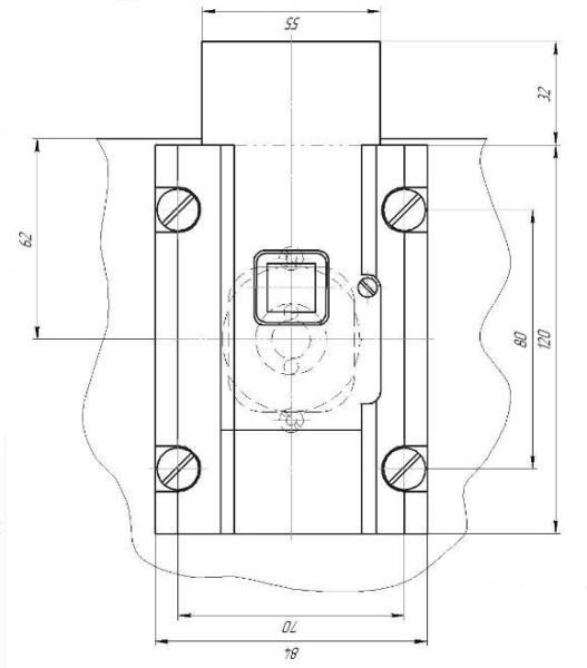 С-Пб Барьер-3СР односторон. Замок накладной (20)