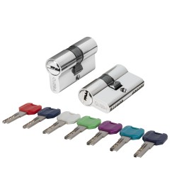 Цилиндровый механизм MaxPro7000Key70mm(30+10+30) CP хром 7key