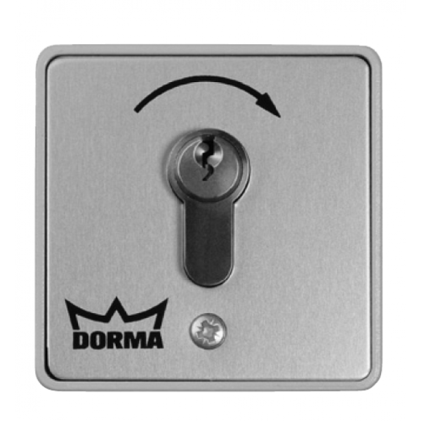 dormakaba Выключатель под профильный полуцилиндр поверхностного монтажа KT3-1 75x75x60