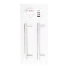StahlBuro AP2309-128 2шт., W матовый белый хром. Ручка-скоба мебельная (15, 150)