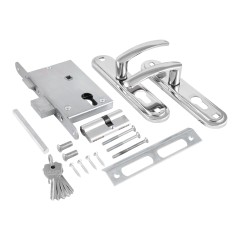 СТАНДАРТ Россия ЗВ4-7.02С цвет хром Замок врезной с/руч  (10)