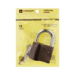 СТАНДАРТ AL-760 d9мм ЕВРОПАКЕТ Замок навесной (120,30,15)