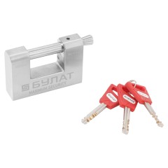 БУЛАТ ВС 3-К80 НС нержавеющая сталь 3кл. d=11мм Замок навесной (36,12)