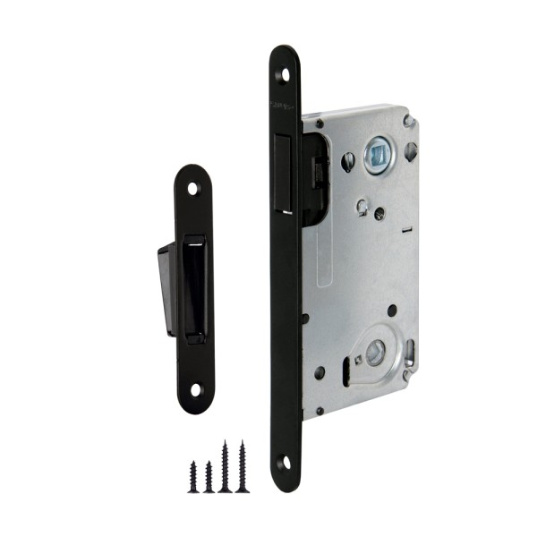 Защелка врезная MAGN5300-M-WС (5300-M-WC) BL черный