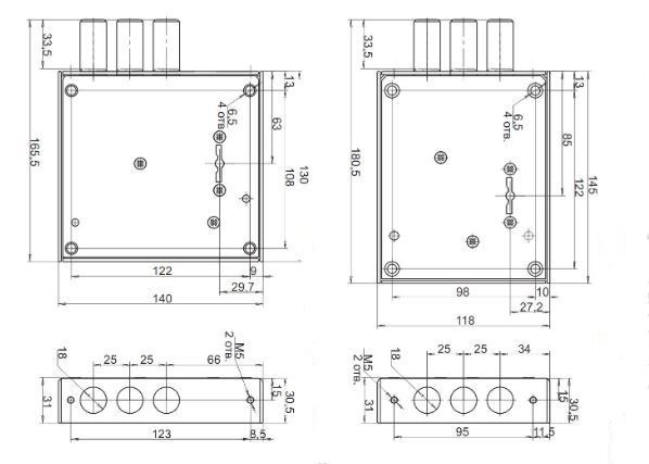С-Пб Барьер-Премьер" Backset 63 мм правый монтаж.кл. Замок врезной тяж.