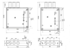 С-Пб Барьер-Премьер" Backset 63 мм правый монтаж.кл. Замок врезной тяж.