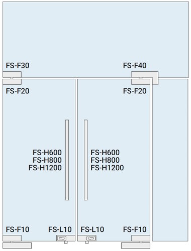 NOTEDO FS-F40 SSS Фитинг угловой