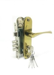 Д-град Зенит ЗВ7-60-01 золото-лак Замок врезной с/руч (15)