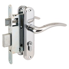 АЛЛЮР ЗВ 4-132 CP хром Замок врезной с/руч (20)