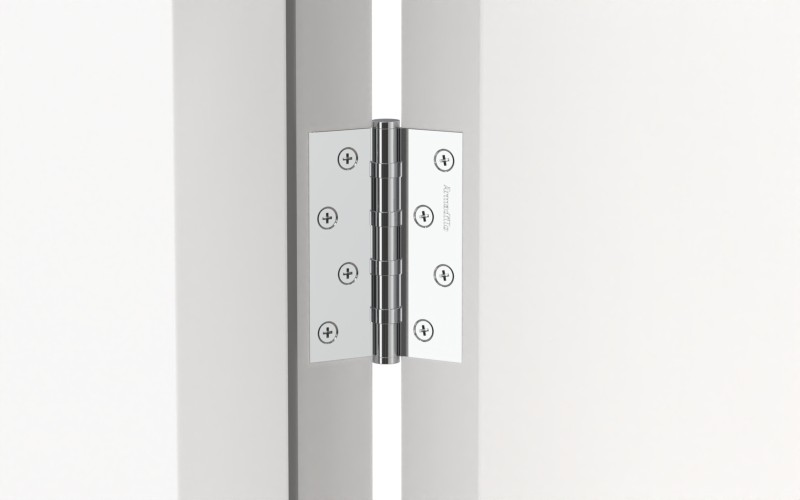 Петля универсальная IN4500UC-BL BPVD 102x76x3 INOX304 вороненый никель БЛИСТЕР