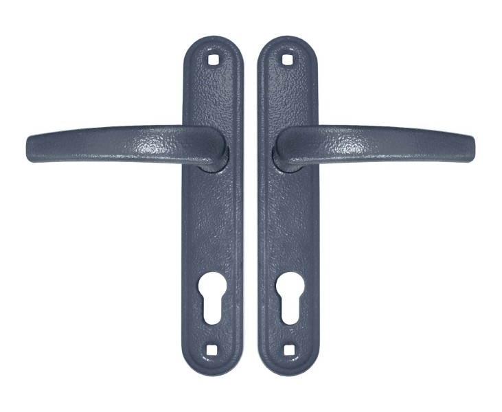 Гардиан 4132 Вега темно-серая к замку Гардиан 1211,3211 Комплект ручек (15)