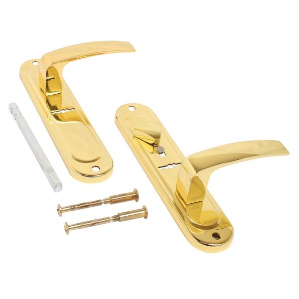 АЛЛЮР 02S G R прав.внутр.двери (лев - наруж) для сувальд. замков Комплект ручек (20)