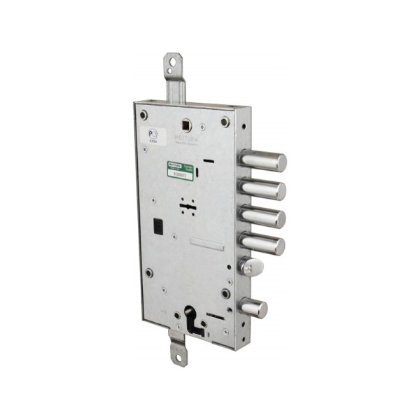 Замок врезной двухсистемный 54.797-D (правый) (без накладок), ключ 60 мм