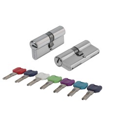 Цилиндровый механизм MaxPro7000Key60mm(25+10+25) SSC сатин.хром 7key