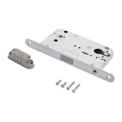 АЛЛЮР АРТ 5300-MC SC мат.хром без ц/м МАГНИТНЫЙ Замок врезной (40)