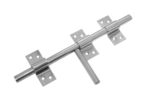 Засов Домарт универсальный ЗУ-250 хром d-13мм (10)