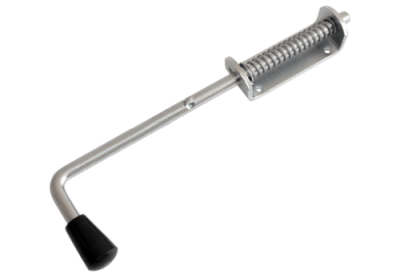 Засов Домарт пружинный (110) 330мм мод.2 б/п d-13мм (10)