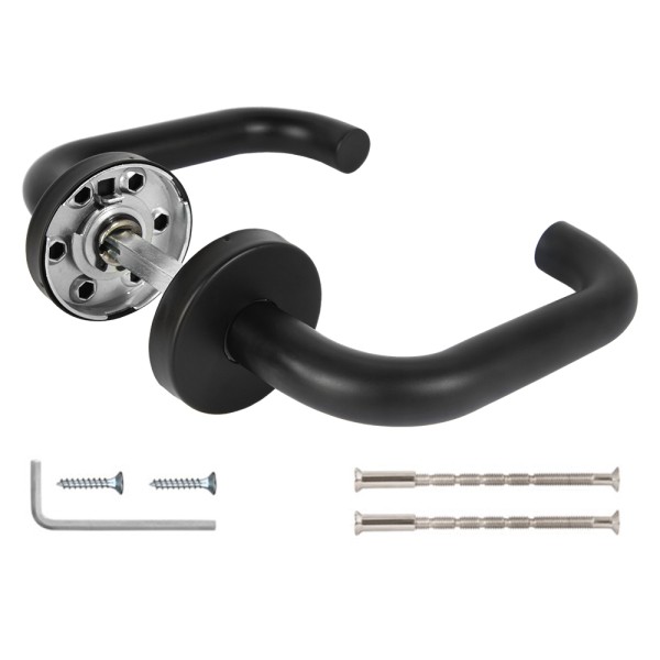 Ручка раздельная R.DSS201-0203/19 (8х110 мм) (INOX 201) BLACK