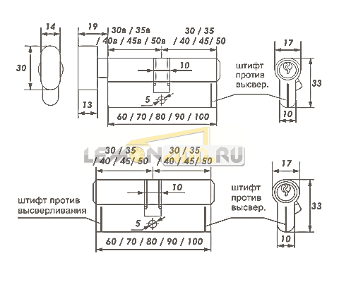 ЛИЧИНА ЛЮКС II ЛП/ЛПВ